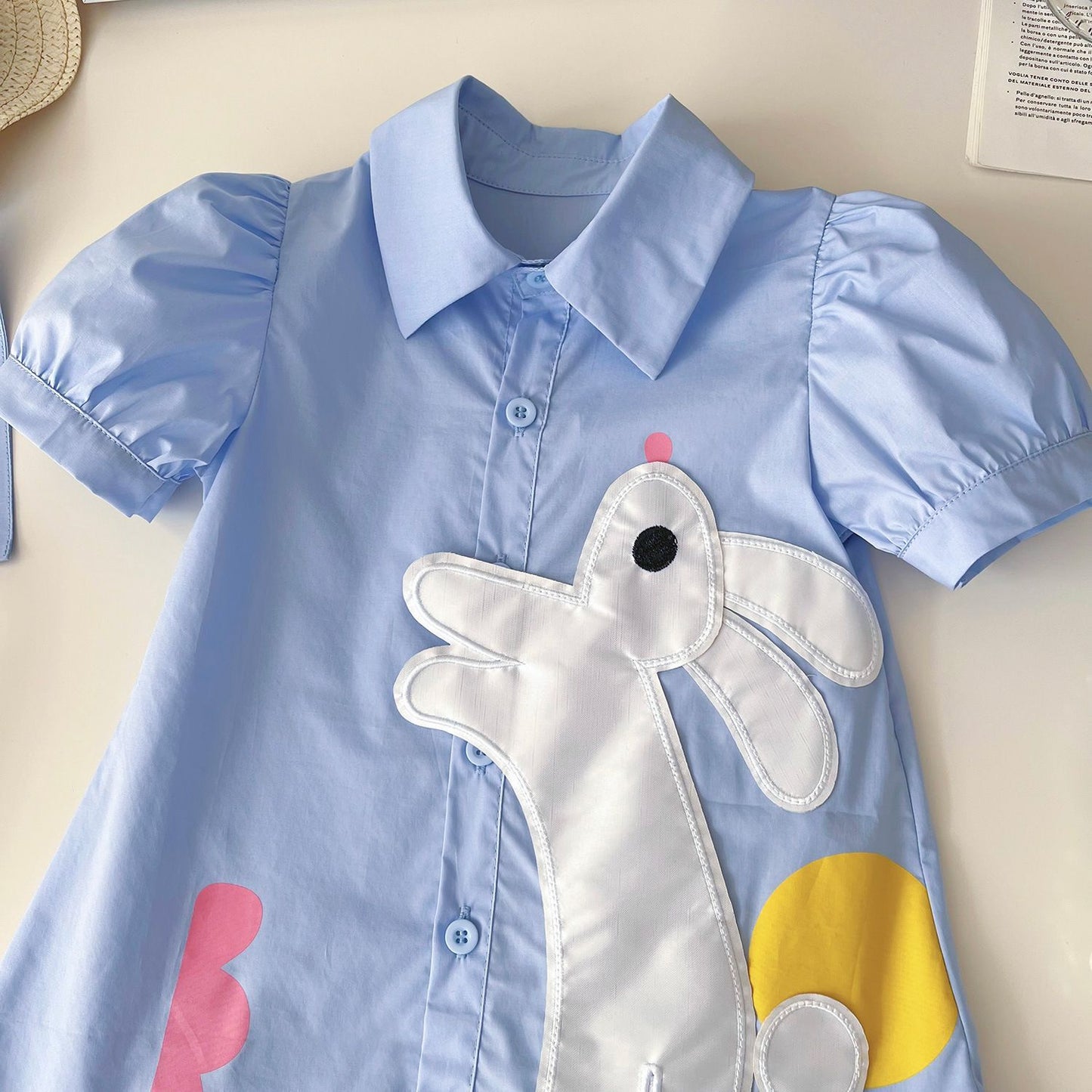 Rabbit Shirt Dress