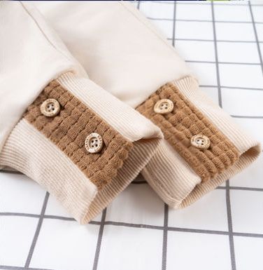 2 PC BEIGE COLOUR BOY SET