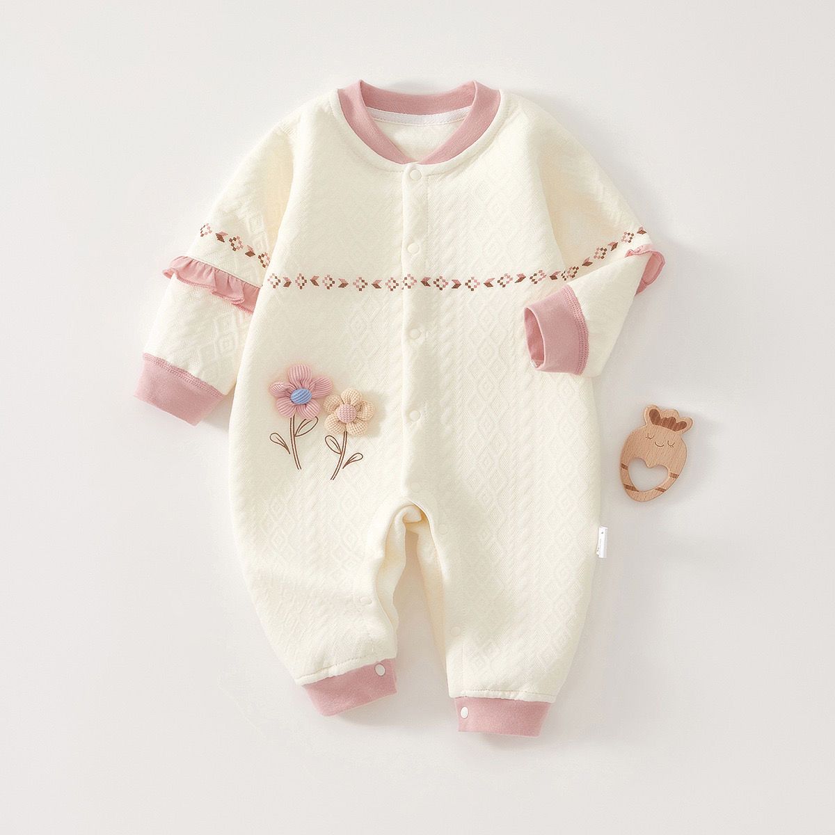 Cute Baby Romper Flower