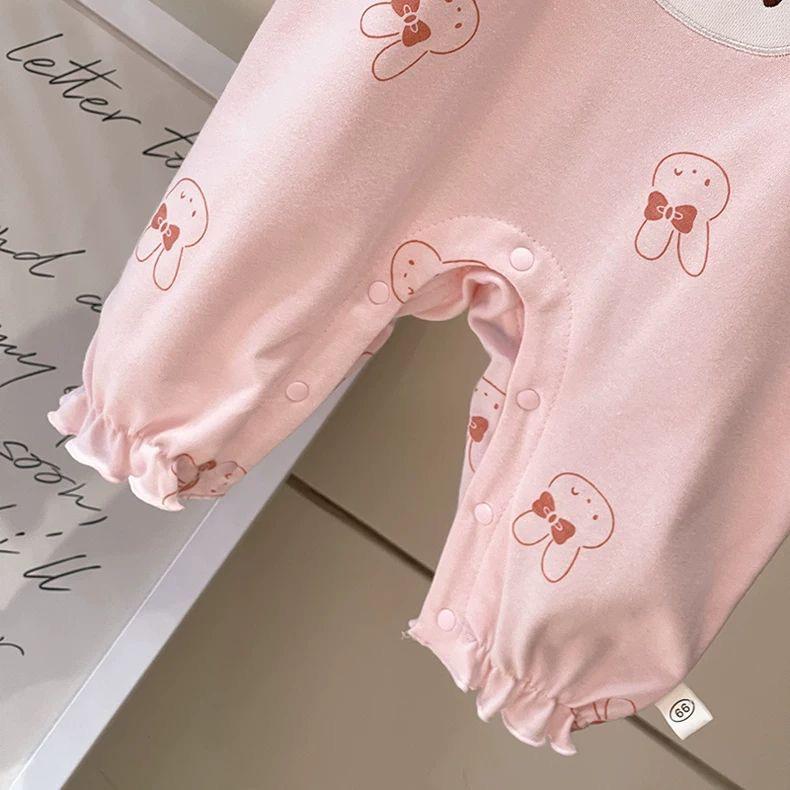 Pink cute Bunny Romper (Cotton)