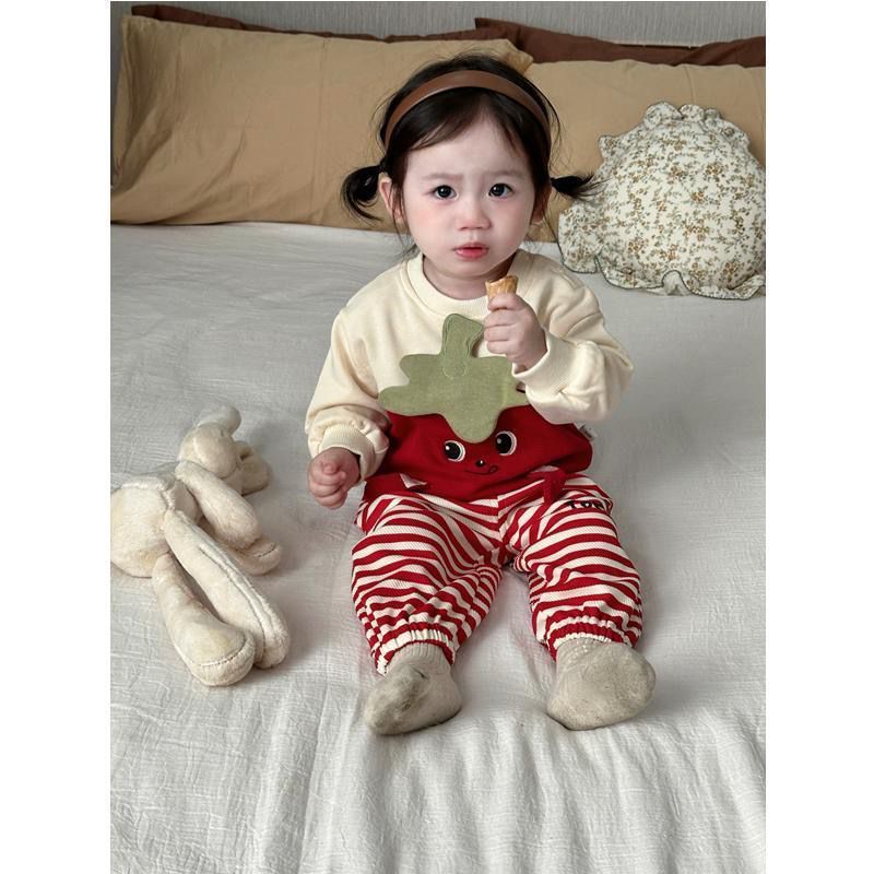 Cute strawberry 2 pc set