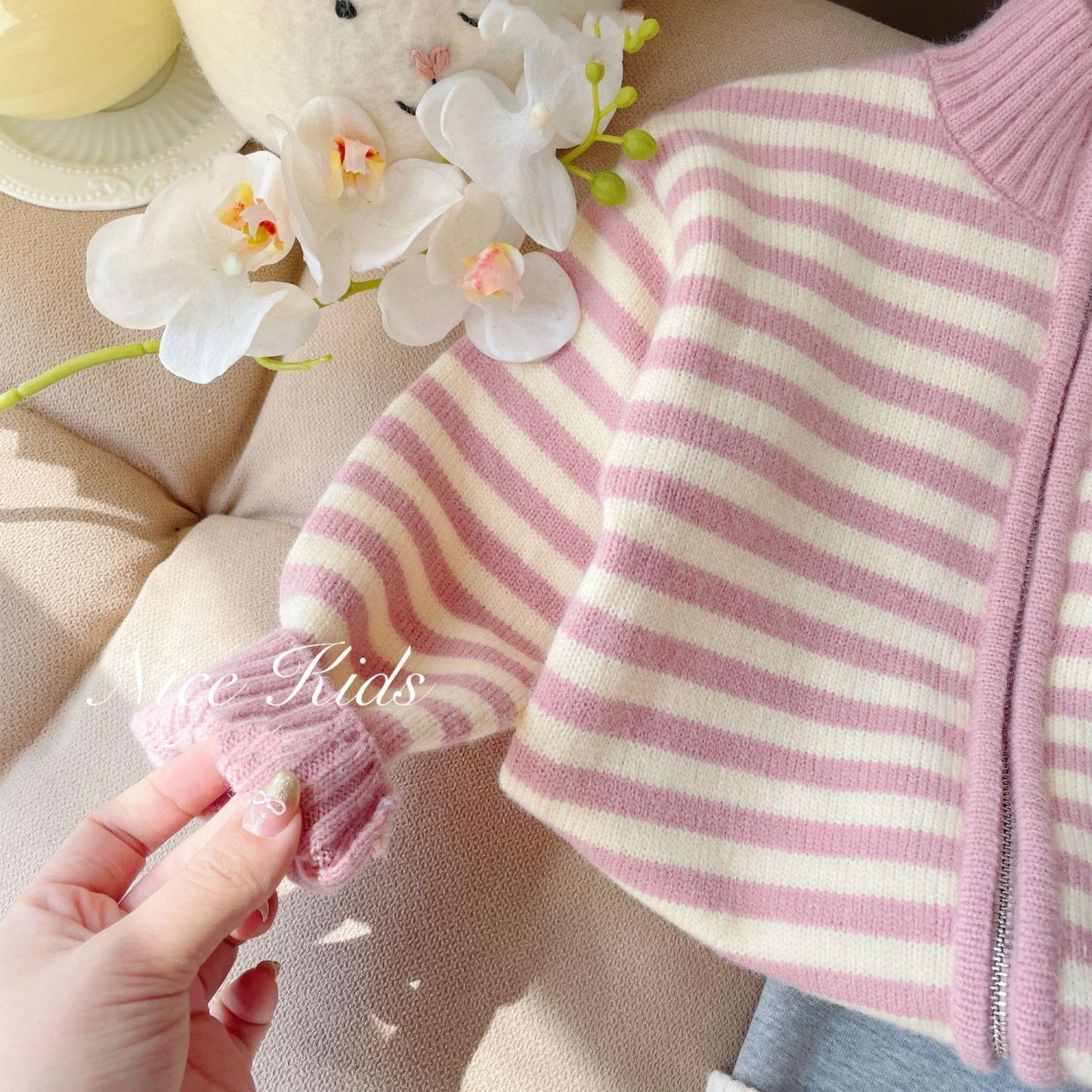 cute little heart 2 pc warm set for kids