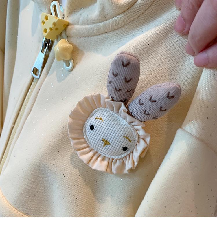 Charming 2 pc bunny Ear track suit