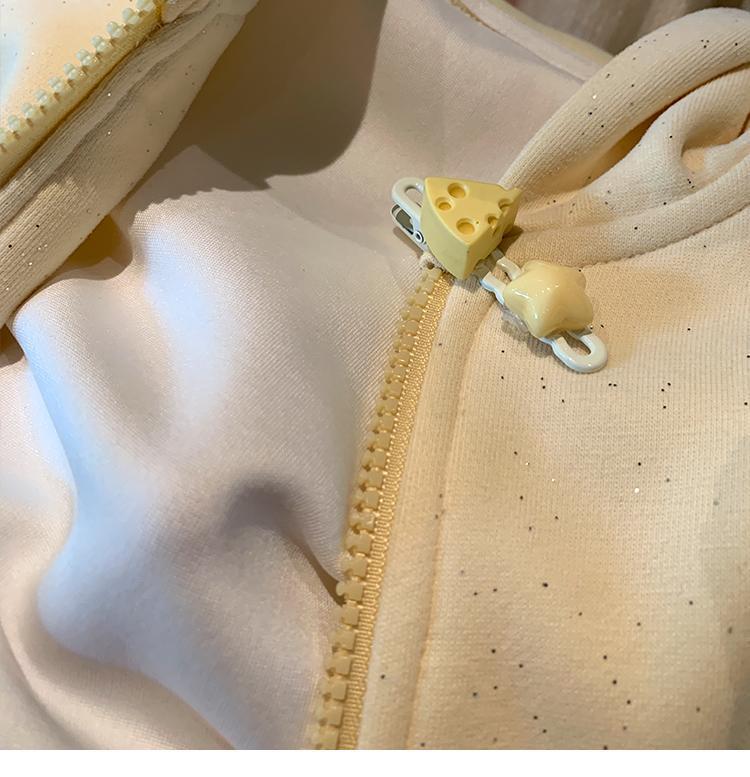 Charming 2 pc bunny Ear track suit