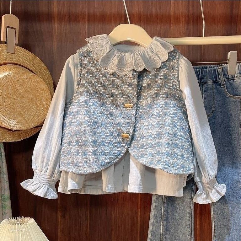 3 pc set with smart quilted jacket