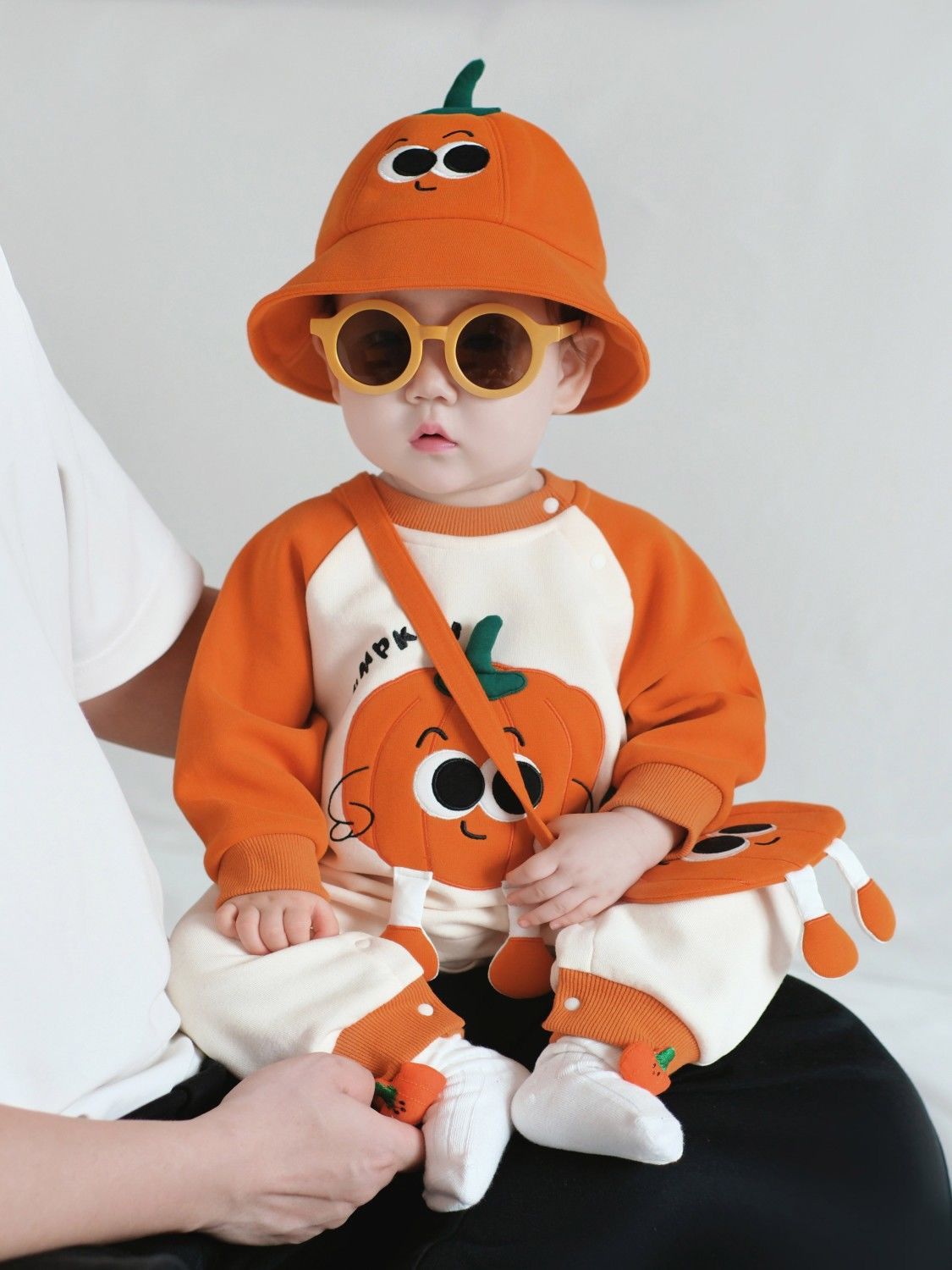 Pumpkin romper Warm