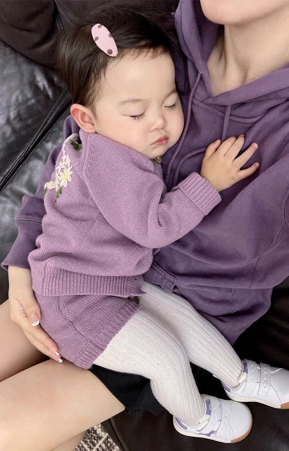 Lavender blossom winter set