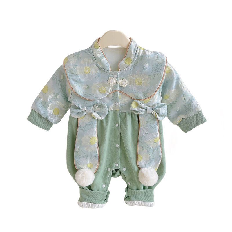 Petite pom pom romper