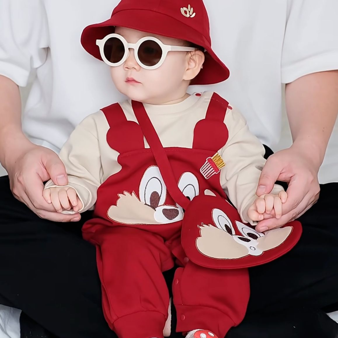 Chip and dale Romper (warm)