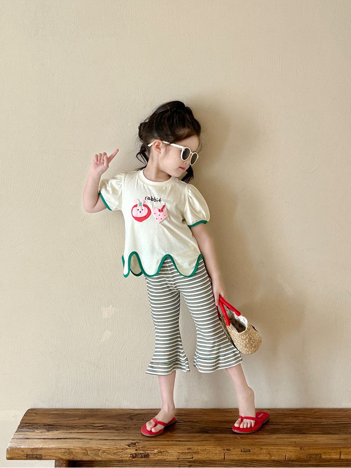Cute Rabbit Cotton 2 pc set