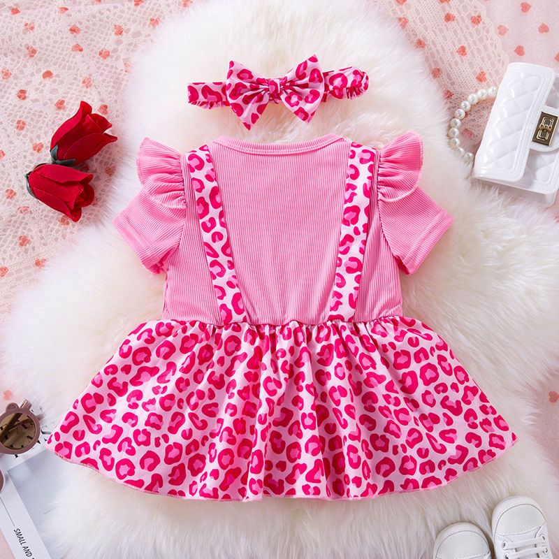 Cotton Candy Dreams (2pc set Frock and hairband)