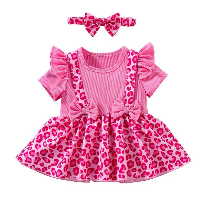 Cotton Candy Dreams (2pc set Frock and hairband)