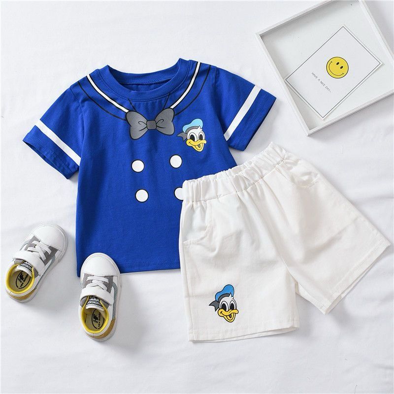 Donald Duck 2 pc t shirt short cotton set