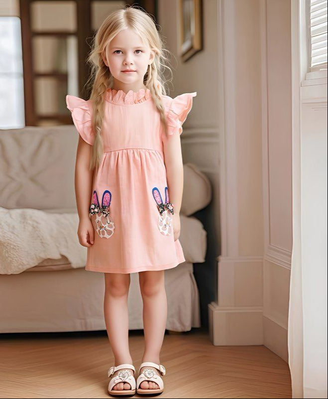 Cotton Peach Frock