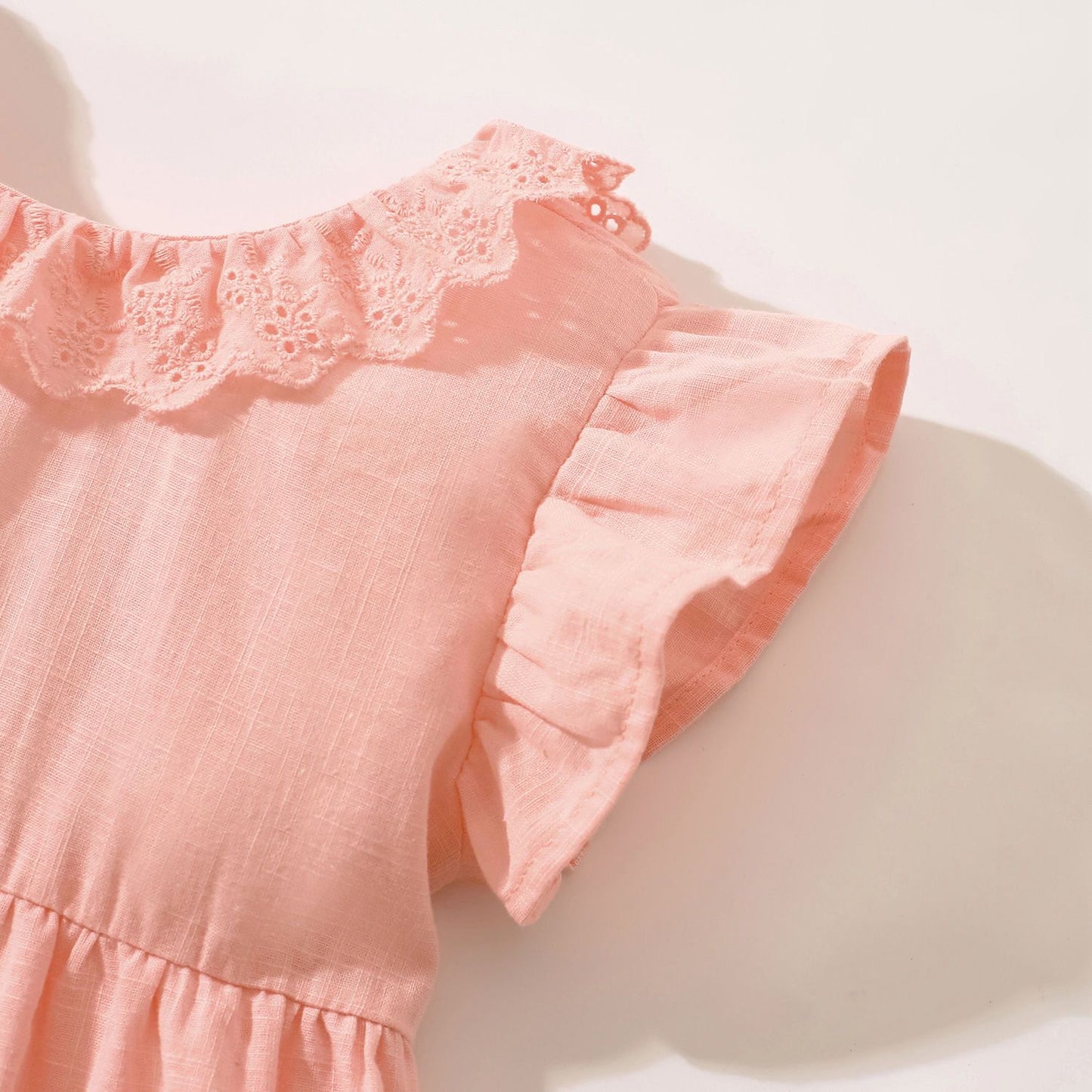 Cotton Peach Frock