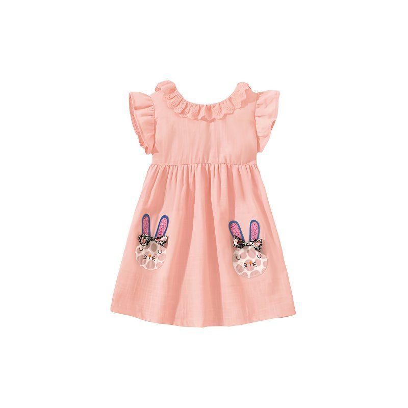 Cotton Peach Frock