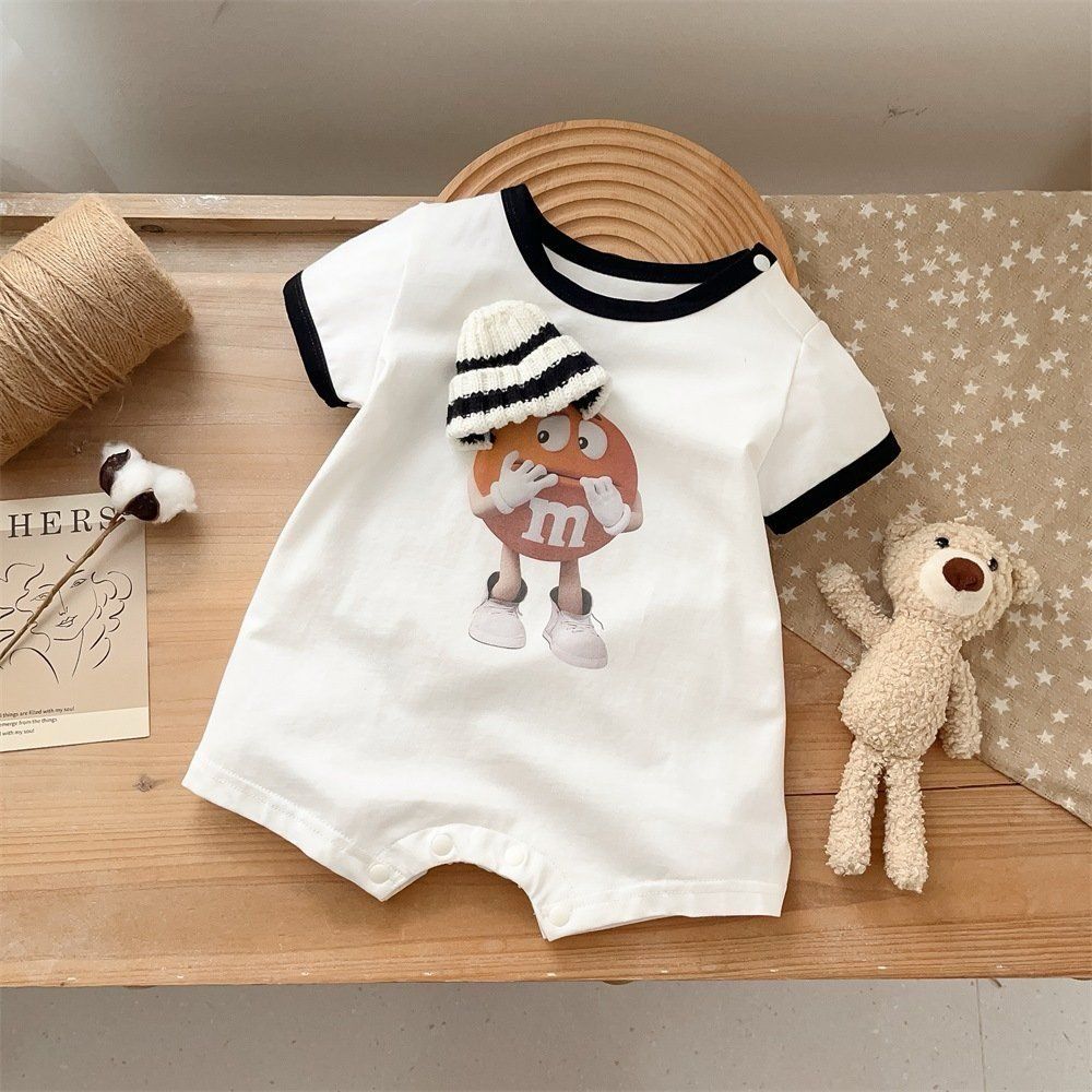 Smart M with attached hat romper