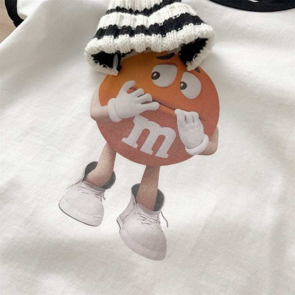 Smart M with attached hat romper