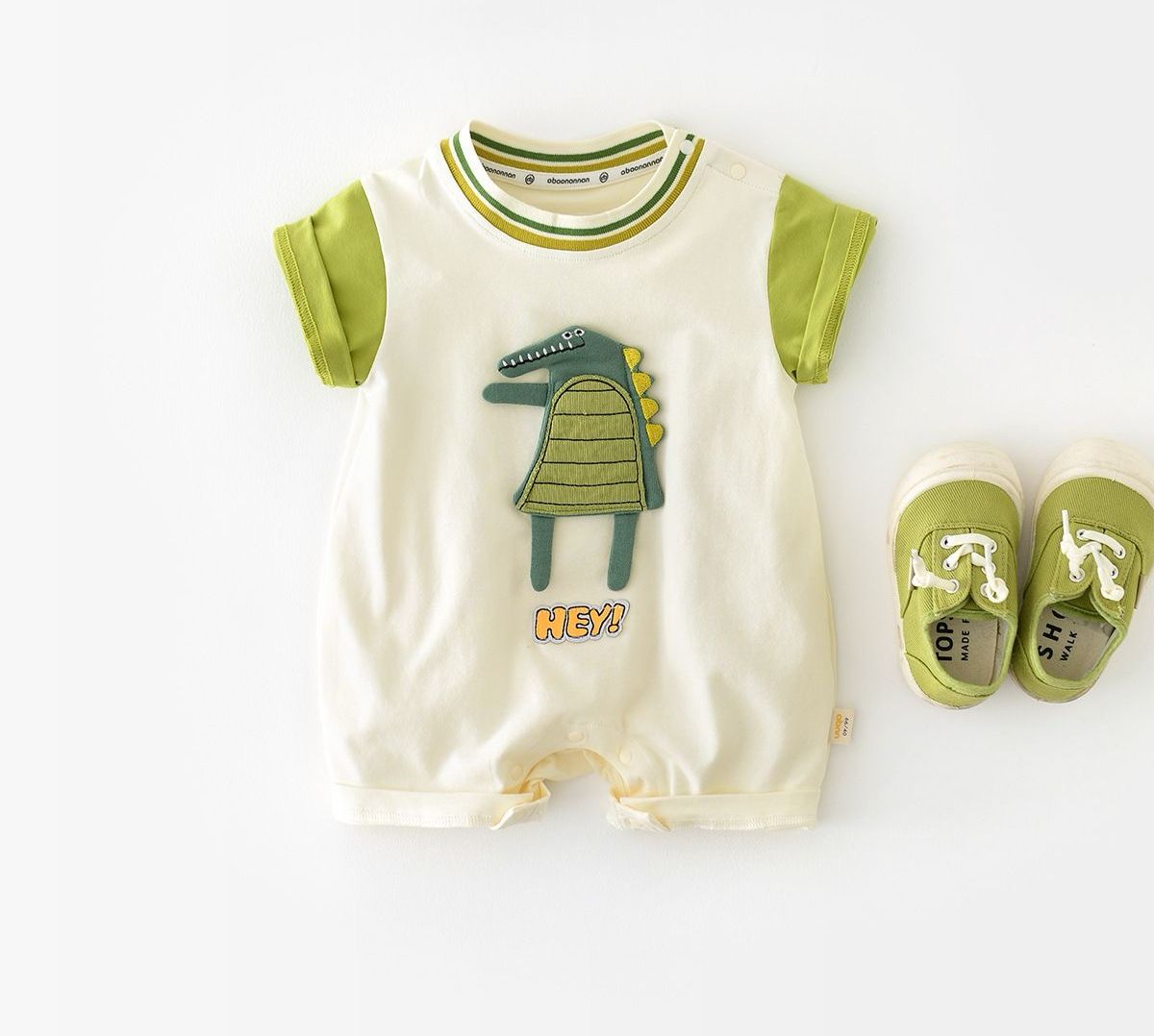 Cute Dino Romper (1pc set)