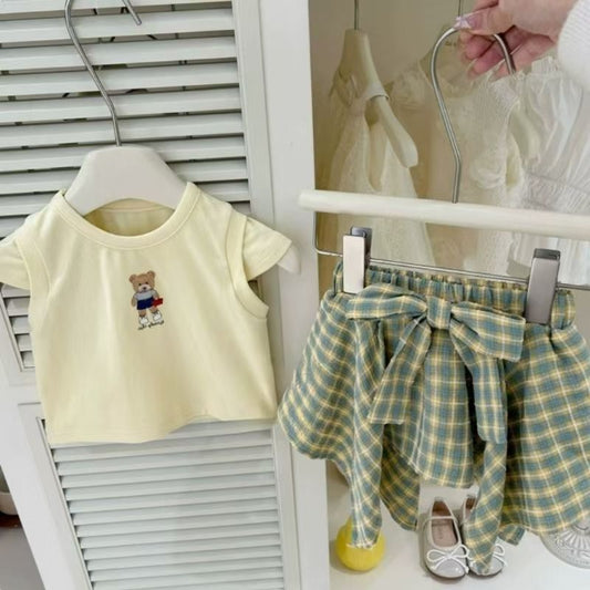 Plaiddle Bow Outfit