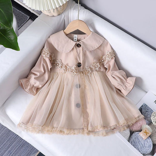 Beige colour Frock