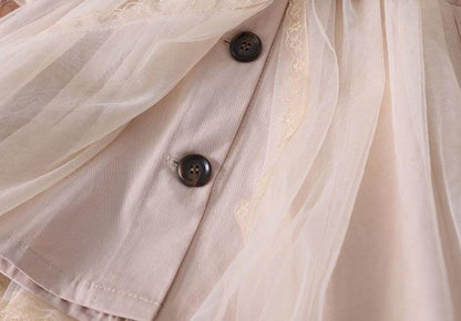 Beige colour Frock