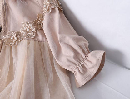 Beige colour Frock