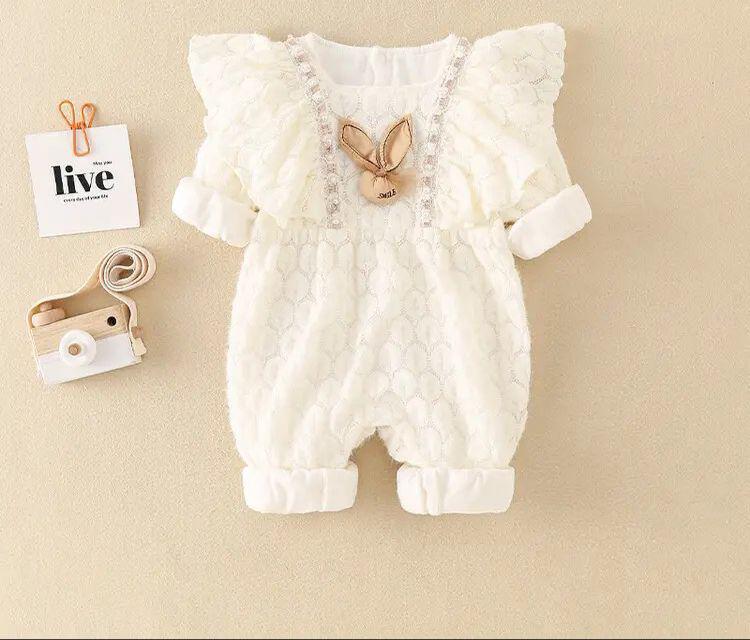 Snowflake Lace Romper