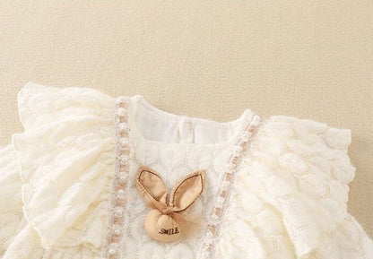 Snowflake Lace Romper
