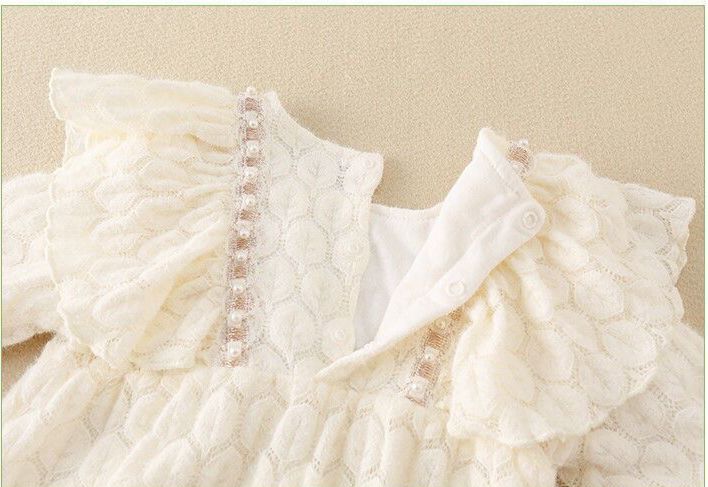 Snowflake Lace Romper