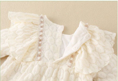 Snowflake Lace Romper