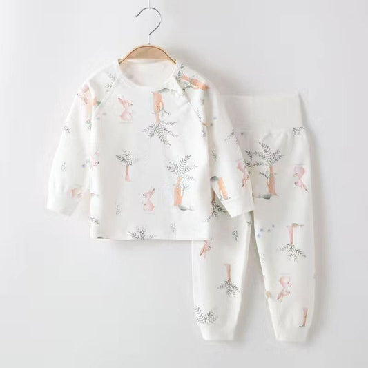 Tree print set cozy casual (2PC)