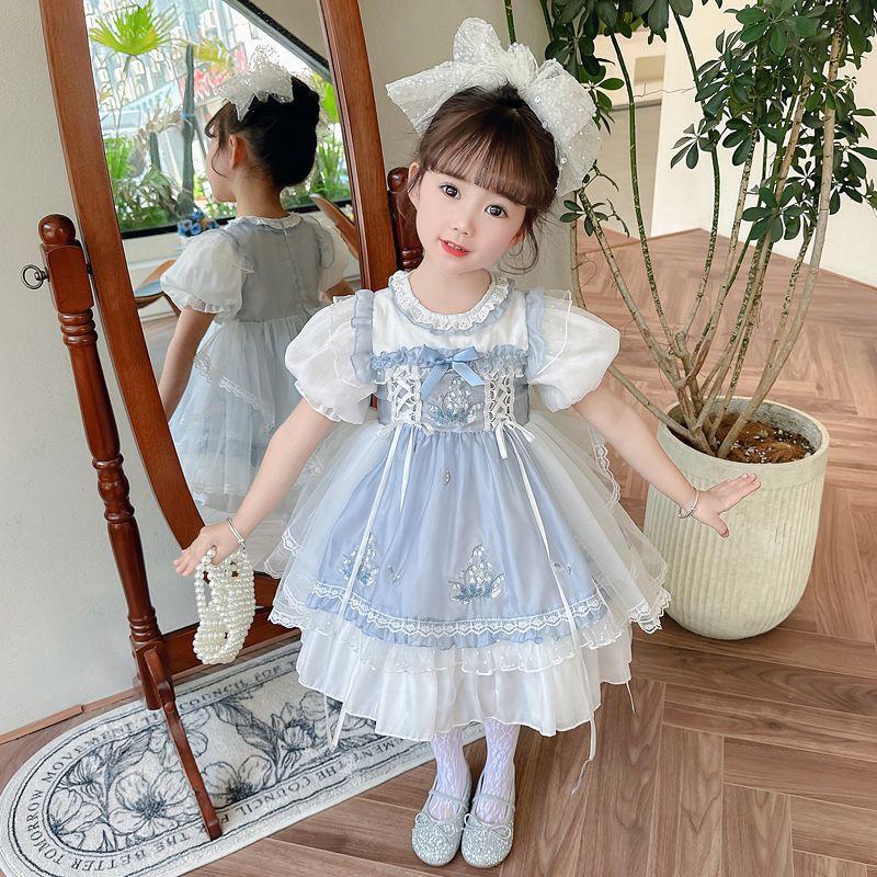 Pure cotton lining Kids Frock
