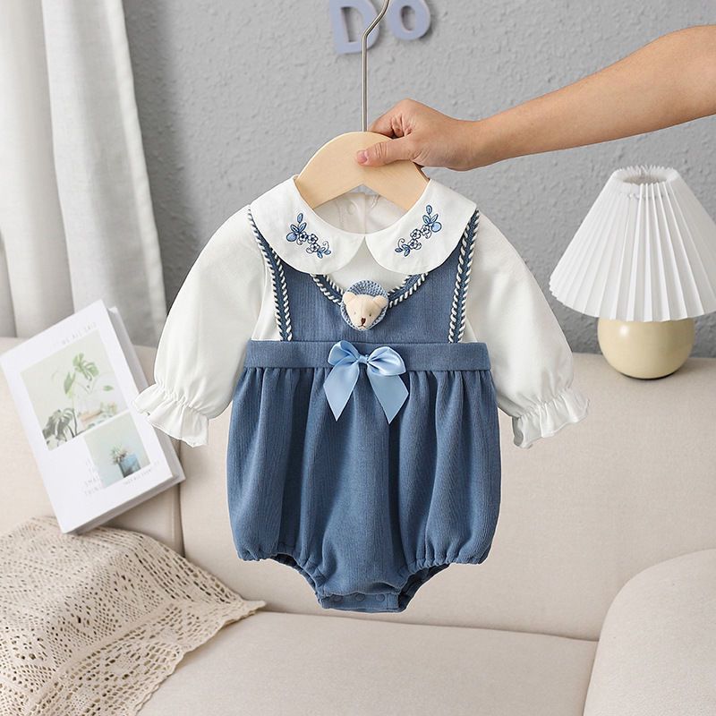 Blossom Blue Romper