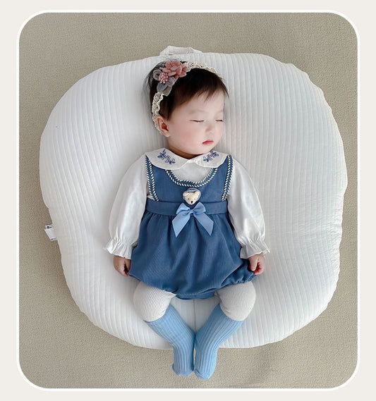 Blossom Blue Romper