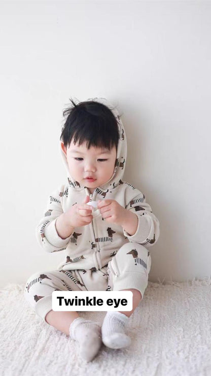 Cosy Dog Print Romper