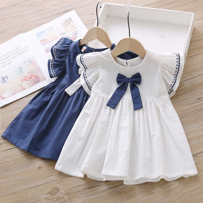 Cotton Bow Frock