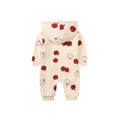 Apple Winter Baby Romper