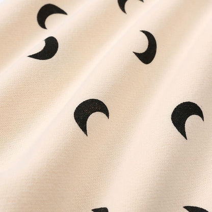 Moon Print Cosy Winter Romper