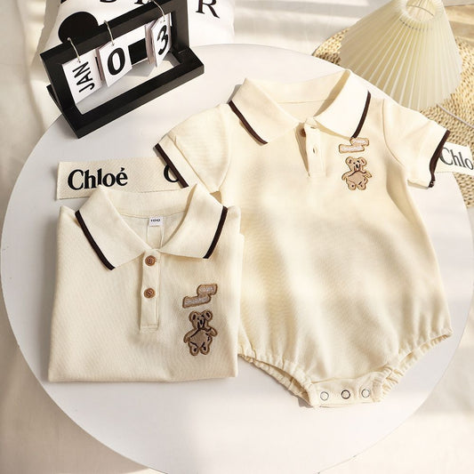 Cute Teddy Cotton romper