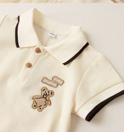 Cute Teddy Cotton romper