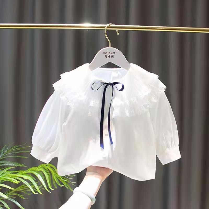 2PC Denim skirt shirt