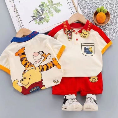 The Pooh cotton 2 pc set