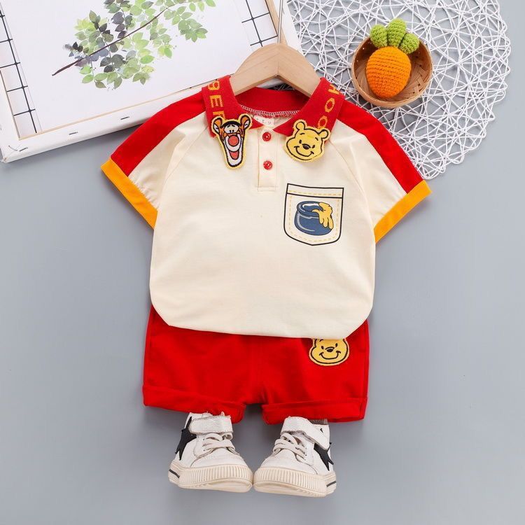 The Pooh cotton 2 pc set