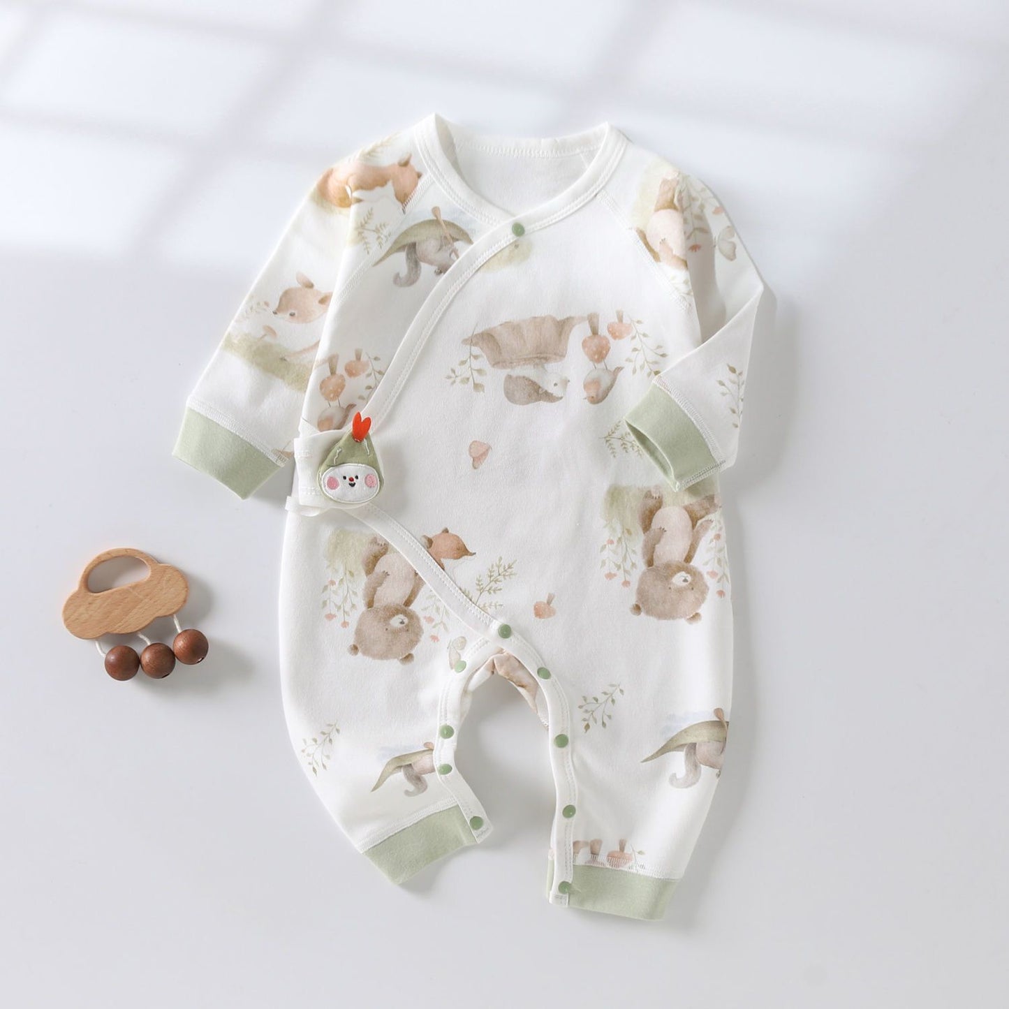 Soft Romper for Baby (jungle Print)