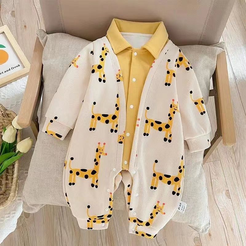 Giraffe Theme Romper