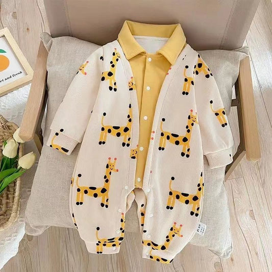 Giraffe Theme Romper
