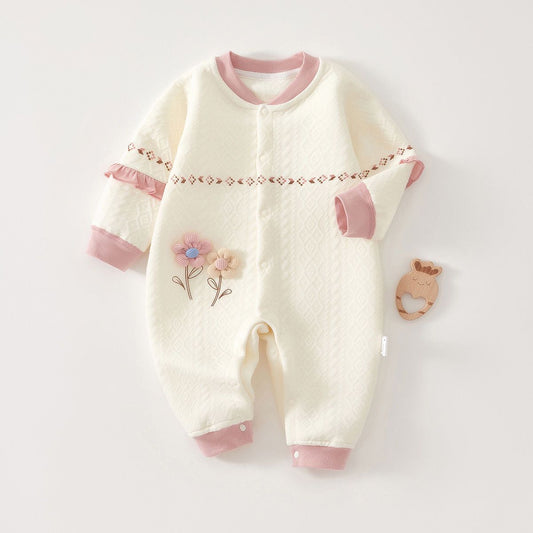 Cute Baby Romper Flower