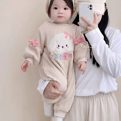Woolen romper kitty