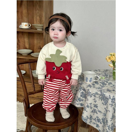Cute strawberry 2 pc set